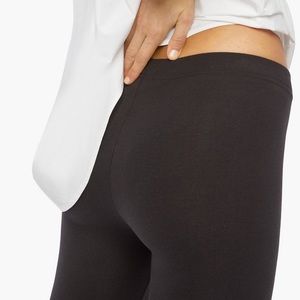 NWT JustFab Basic Leggings in Black Caviar, Sz. M(6-8)